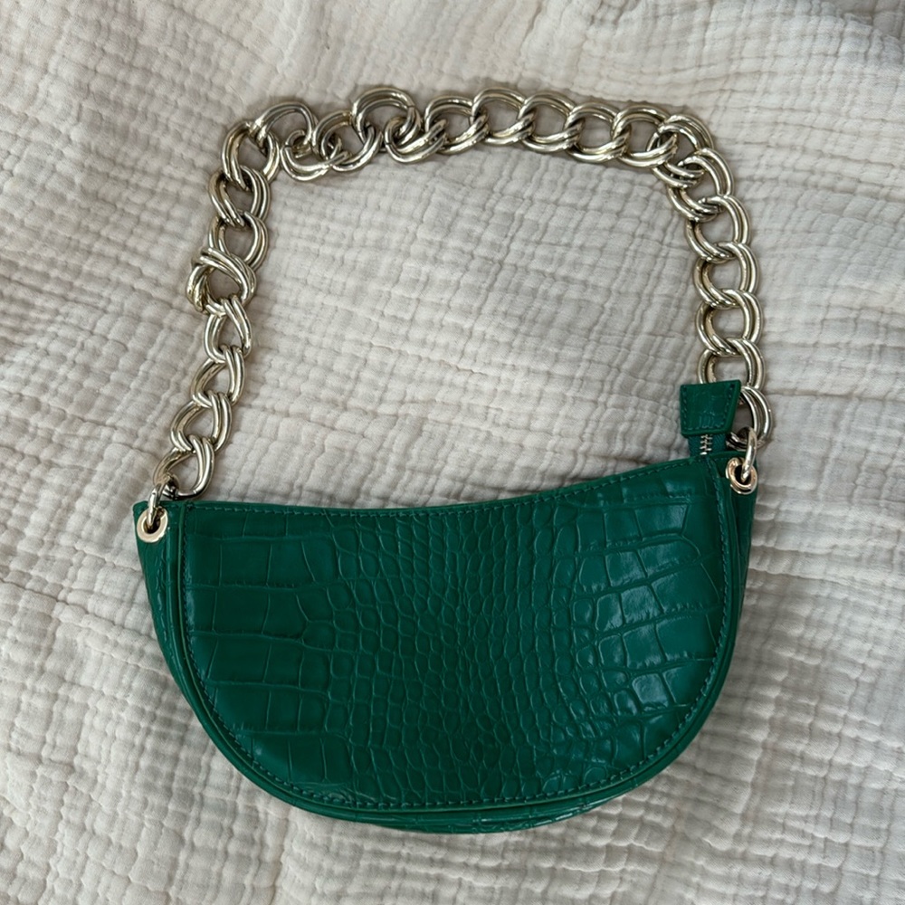 Green Shoulder Bag